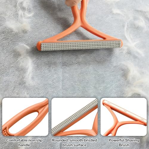 Pet Hair Removal Glove for Cats & Dogs, Upgraded Reusable Electrostatic Pet - Image 3