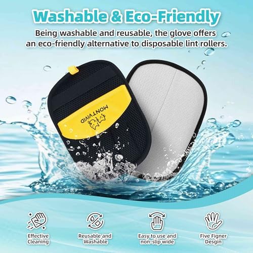Pet Hair Removal Glove, Electrostatic Pet Hair Remover - Image 6