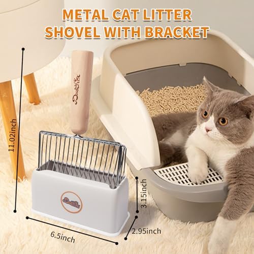 Cat Litter Scoop Metal Litter Scooper - Image 4