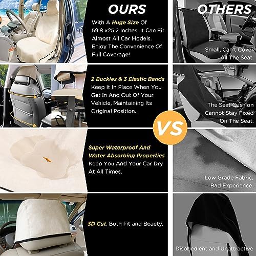 Waterproof Car Seat Cover Towel - Image 3