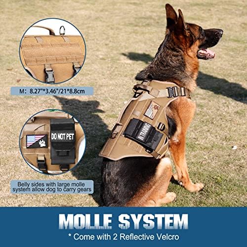 Petnanny Tactical Dog Harness Service Vest - Image 5