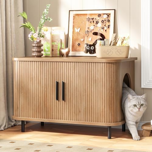 Halitaa Cat Litter Box Enclosurea - Image 3