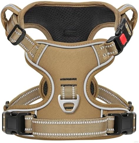 Timos Dog Harness for Large, Reflective No Pull Vest by Timos