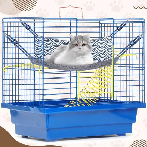 Barydat 6 Pcs Reversible Cat Hammock Bed Soft Hanging - Image 5