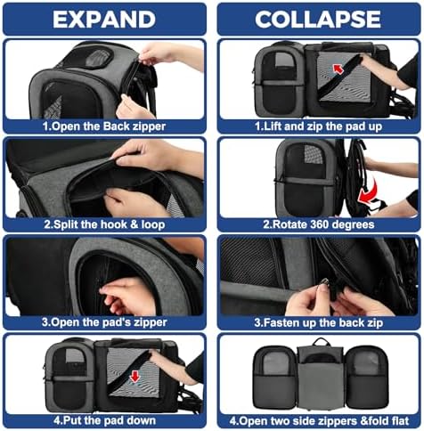 Apollo Walker Cat Carrier Backpack - Image 3