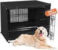 X-ZONE PET Dog Crate Cover Waterproof Kennel Cover, 30 in Black by X-ZONEPET