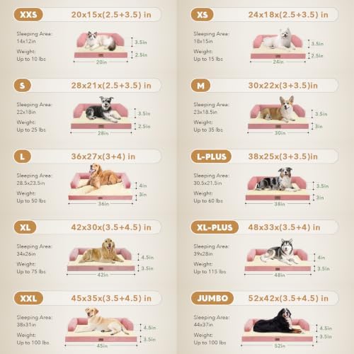 MEKIY Orthopedic Washable Dog Bed - Image 6