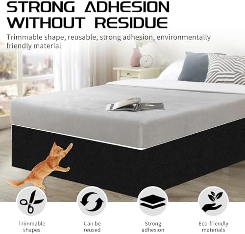 2 Pcs Self-Adhesive Cat Scratch Mat, Cat Scratch Furniture Protector - Image 5
