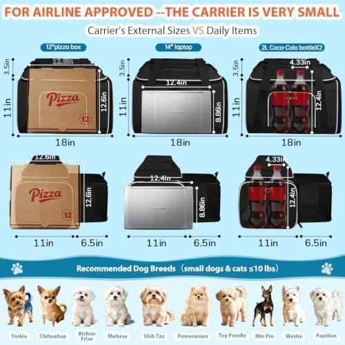 Petskd Top & Side Expandable Small Pet Carrier - Image 5