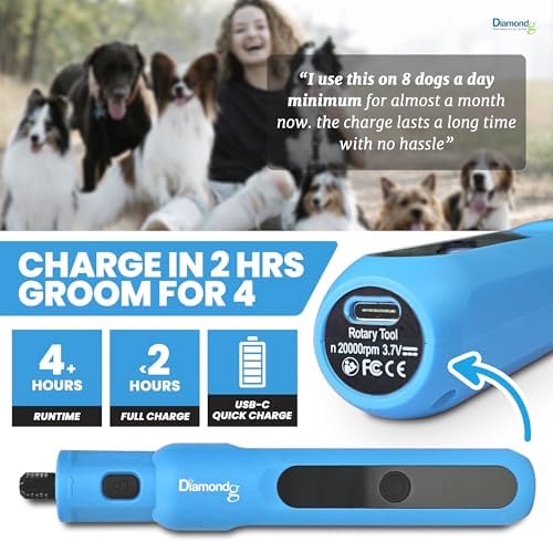 Diamondg Micro Dog Nail Grinder - Image 3