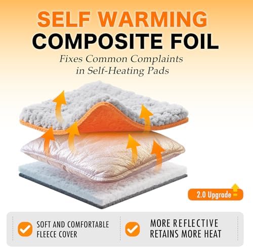 Self Warming Cat Bed, 2.0 Upgraded Thermal Mat - Image 2