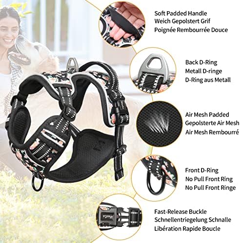 HEELE Dog Harness Harness for Small Dogs No Pull Dog Vest Harness for Small Dog - Image 6