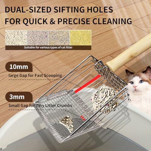 Cat Litter Scoop, Premium Kitty Shovel - Image 4