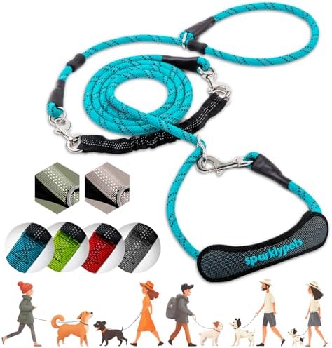 SparklyPets Bungee Rope Handsfree Leash by SparklyPets