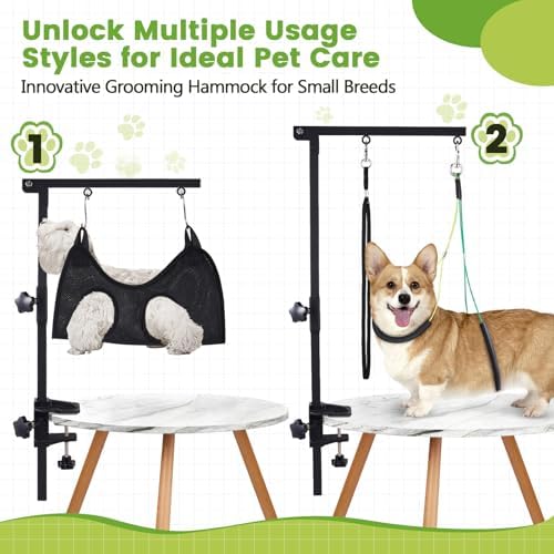 Dog Grooming Table Arm, 35-Inch Adjustable Clamp - Image 2