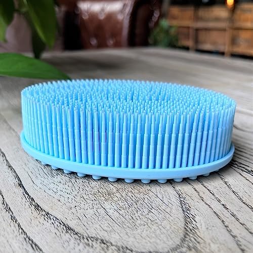 Premium Sensory Brush for Kids or Autism, Soft Silicone Body Scrubber, 2 in 1 - Image 2