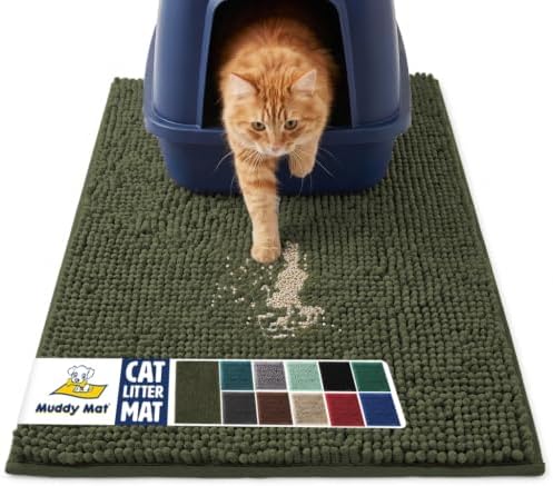 Muddy Mat® | XL Cat Litter Mat 48"x72", Litter Trapping Mat, Super Absorbent by MuddyMat%C2%AE