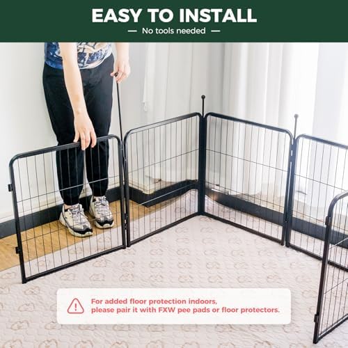 FXW Rollick Dog Playpen, Yard & RV Camping, 6 Panels - Image 3