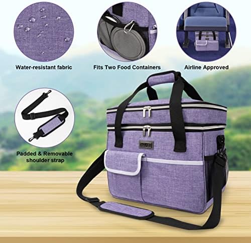 BAGLHER Dog Travel Bag for Supplies - Image 4