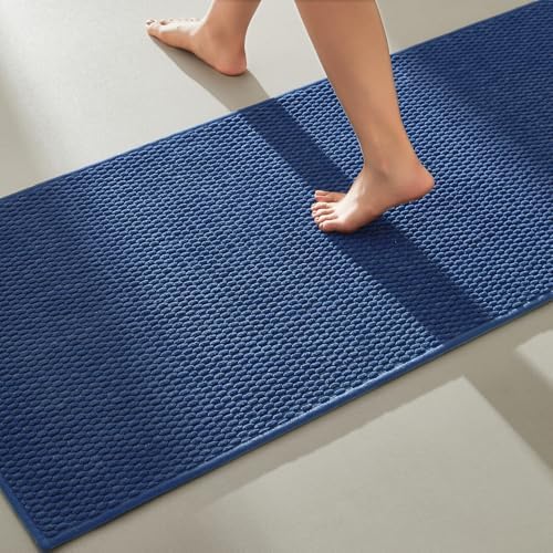 TYUU Bathroom Runner Rugs, Long Bath Mat Runner Washable Thin Quick Dry Low by TYUU