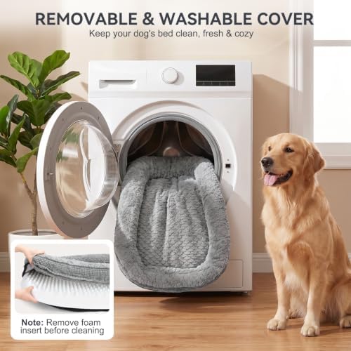 JOEJOY Orthopedic Dog Bed for Extra Large Dogs, XXL Egg-Crate Memory Foam Pet - Image 6