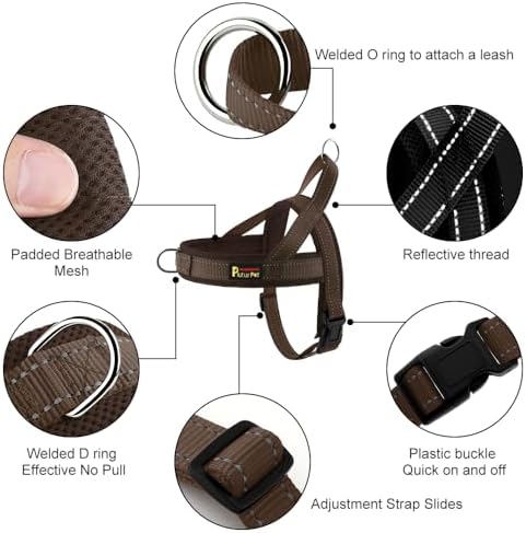 Plutus Pet No Pull Dog Harness for Medium Sized Dog, Breathable Mesh Padded - Image 2