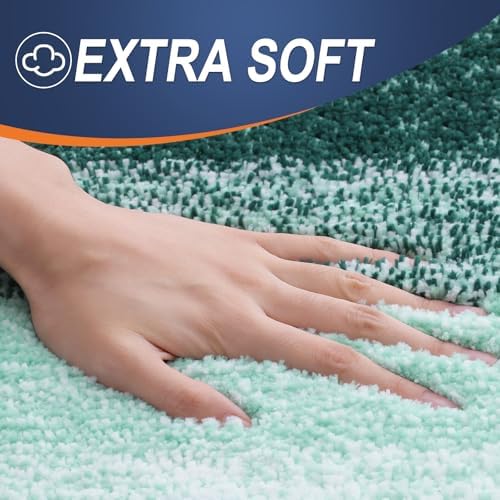 OLANLY Bathroom Runner Rug 44x24, Extra Soft Absorbent Microfiber Bath Rugs - Image 2