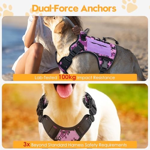 Heavy-Duty Tactical Dog Harness - Image 4