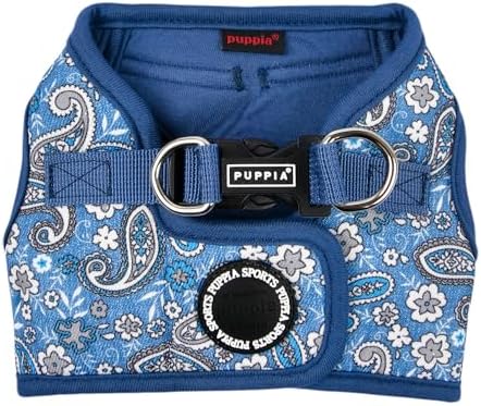 Puppia Cynthia Dog Vest Harness B Fashionable Paisley Pattern Spring Summer by PUPPIA