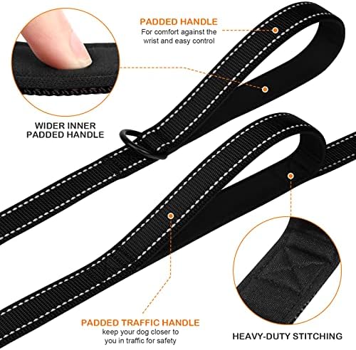 Joytale Dog Leash for Large Dogs that Pull, Double Handle - Image 2