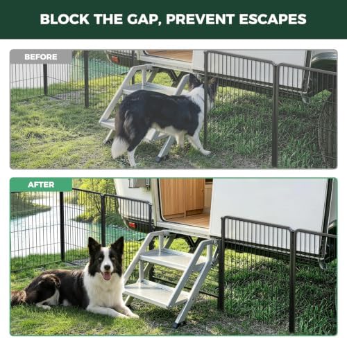 FXW Rollick Dog Playpen with RV Step Grid - Image 3