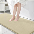 OLANLY Memory Foam Bathroom Runner Rug 70x24, Absorbent Long Bath Mat by OLANLY