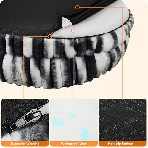 Dwanton Orthopedic Waterproof Medium Dog Bed Sofa, Gel Memory Foam - Image 6