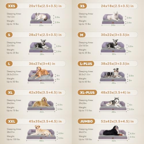 MEKIY Orthopedic Washable Dog Bed - Image 5