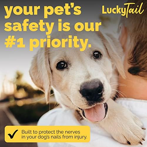 LUCKY TAIL - Dog Nail Grinder - Regular, Hard & Soft Replacement Head - Small & - Image 3