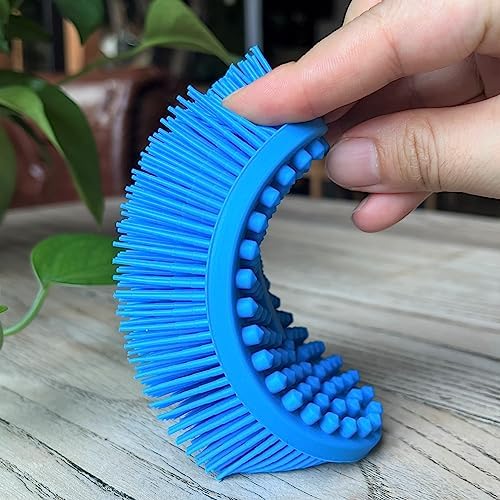 Premium Sensory Brush for Kids or Autism, Soft Silicone Body Scrubber, 2 in 1 - Image 4