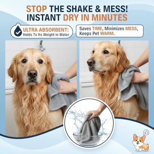 Dog Towel Keeps Your Pet Cozy After Every Use - Image 3