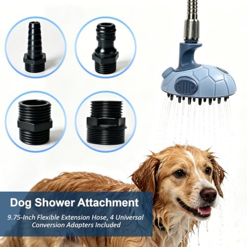 Multifunctional Dog Shower Attachment, Dog Bath Brush - Image 2