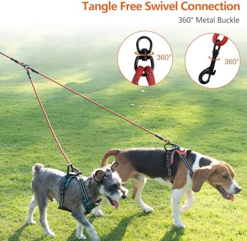 Taglory Double Dog Leash Coupler - Image 2