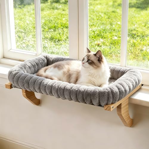 Zoratoo Cloud-Cuddle Cat Perch for Window Sill by Zoratoo
