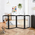 ZJSF Freestanding Foldable Dog Gate by ZJSF