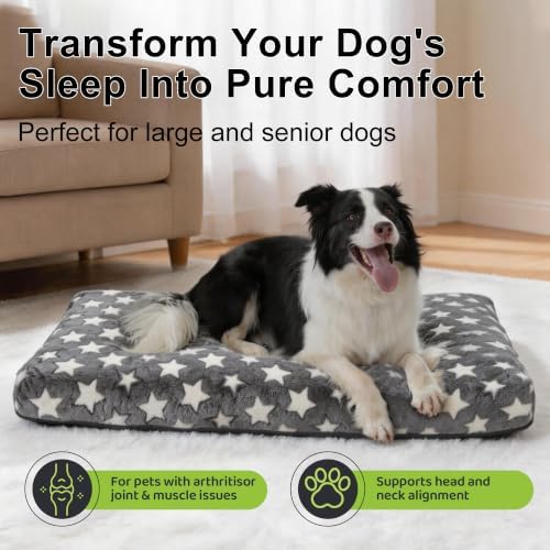Orthopedic Dog Bed for Large Dogs, Washable Dog Mat - Image 7