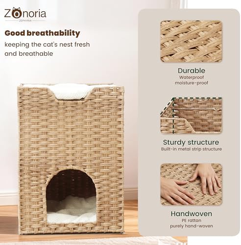 Safety Triple-Layer Cat House for Indoor Cats - Image 6