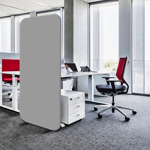 DECOLAB Standing Room Dividers, Portable Panel Wall 29x65 inch by DECOLAB