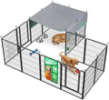 FXW Rollick Dog Playpen with Sun Shade, 16 Panels by FXW
