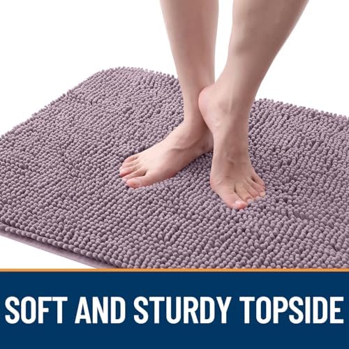 OLANLY Dog Door Mat for Muddy Paws 47x32, Super Absorbent Chenille Mud Mat - Image 4