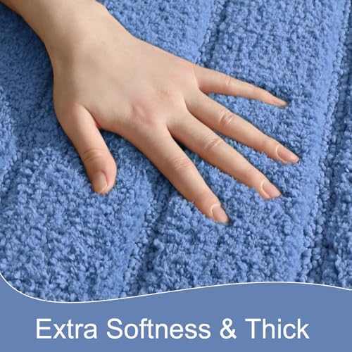 AROGAN Luxury Long Bathroom Runner Rugs 24x72 Inch Bath Rug Non Slip - Image 4