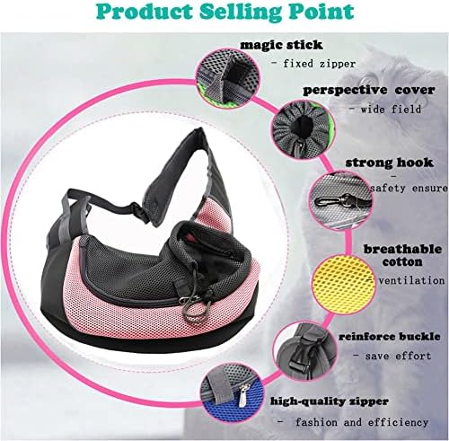 Love Dream Dog Sling Carrier for Small Dogs Cat Puppy Crossbody Bag Carrier - Image 4
