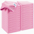 HOMEXCEL 50PK Microfiber Cleaning Cloth, Cleaning Rag by HOMEXCEL