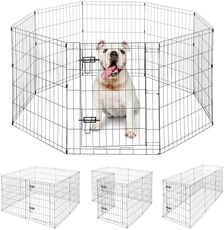 BOWHAUS Foldable Outdoor/Indoor Pet Playpen by BOWHAUS